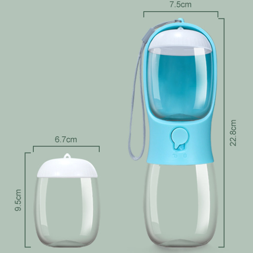 Dog Water Bottle With Food Container