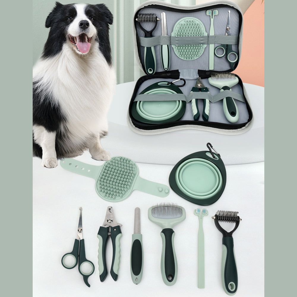 8-in-1 Grooming Kit for Dogs & Cats