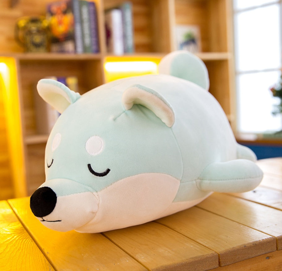 Akita Shiba Plush Toy Cute Dog Doll
