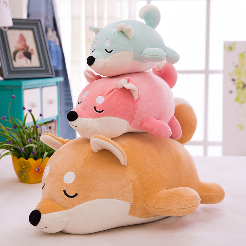Akita Shiba Plush Toy Cute Dog Doll